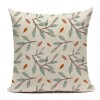 Leaf pillow cover sofa cushion nap cushion waist cushion cover pillow cover seat cushion cover