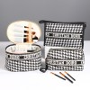 Qianniaoge large capacity cosmetic bag portable travel hand carrying printed cosmetic box waterproof fashion washing bag