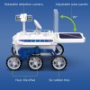 Scientific experiment STEM children DIY assembled solar planet rover electric self-assembled model toy