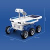 Scientific experiment STEM children DIY assembled solar planet rover electric self-assembled model toy