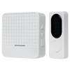 One driven two doorbell remote wireless solar doorbell intelligent music doorbell elderly pager