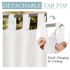Linen window screen outdoor waterproof outdoor pavilion terrace curtain finished curtain outdoor hanging curtain