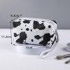 Ins tide cow pattern waterproof handbag cosmetic bag net red portable washing bag creative waterproof travel storage bag