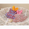 Spring and summer thin Korean ins pet dog cat clothes summer anti falling wool cloth even blue and White Sleeveless suspender skirt