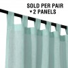 Linen blended semi transparent curtain cloth living room bedroom hanging curtain solid color light luxury finished fabric curtain window screen