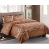 European and American bedding Molan quilt cover pillow case three piece set