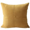 Pillow cover living room sofa velvet cushion light luxury model room sofa pillow back Plush sofa pillow cover