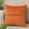Pillow cover living room sofa velvet cushion light luxury model room sofa pillow back Plush sofa pillow cover