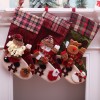 Large Christmas stockings decorations Christmas Gift Bag Christmas Snowman stockings Christmas gift bag Candy Bag