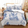 European and American turtle digital printing quilt cover, home textile three piece set, bedding three piece set