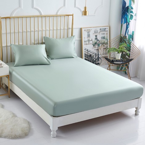 Home textile bamboo polyester blended three piece set American bedding four piece set