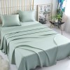 Home textile bamboo polyester blended three piece set American bedding four piece set