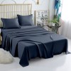 Home textile bamboo polyester blended three piece set American bedding four piece set