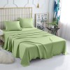 Home textile bamboo polyester blended three piece set American bedding four piece set