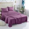 Home textile bamboo polyester blended three piece set American bedding four piece set