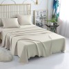 Home textile bamboo polyester blended three piece set American bedding four piece set
