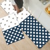 Gray floor mat waterproof and oil proof PVC foam leather kitchen floor mat thickened