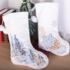 Christmas activities decorations Christmas stockings pendant Snowflake Christmas tree holiday children's gift bag stockings