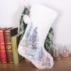 Christmas activities decorations Christmas stockings pendant Snowflake Christmas tree holiday children's gift bag stockings