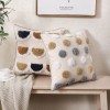 Nordic Bohemian style living room sofa pillow ins light luxury cotton canvas tufted waist pillow cushion pillow case
