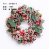 Christmas decorations Nordic green plants Eucalyptus Christmas Wreath home wall hanging door hanging decorations