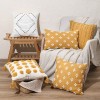 Nordic ins tufted pillow cover embroidered bedside pillow bedroom living room sofa office chair pillow cushion