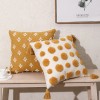 Nordic ins tufted pillow cover embroidered bedside pillow bedroom living room sofa office chair pillow cushion
