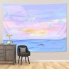 Ins maiden heart oil painting wallpaper background cloth dormitory room bedroom decoration hanging cloth background cloth