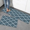 PVC leather kitchen foot mat thickened floor mat waterproof, anti oil, anti slip and anti fall kitchen floor mat