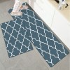 PVC leather kitchen foot mat thickened floor mat waterproof, anti oil, anti slip and anti fall kitchen floor mat