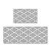 PVC leather kitchen foot mat thickened floor mat waterproof, anti oil, anti slip and anti fall kitchen floor mat