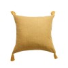 Cotton linen tassel pillow sofa cushion pillow Nordic linen pillow cover bedside backrest sofa pillow cover