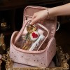 Tommill hot velvet cosmetic bag portable net red large capacity storage bag portable super fire toiletries storage bag