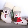 Christmas decoration stockings Christmas stockings pendant Christmas Snowman Christmas stockings Santa Claus Christmas decoration stockings