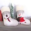 Christmas decoration stockings Christmas stockings pendant Christmas Snowman Christmas stockings Santa Claus Christmas decoration stockings