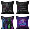 Home game pillow case game handle pillow case eat sleep game repeat