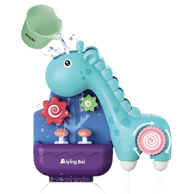 Baby shower bath toy baby giraffe children rotating water spray bathroom shower toy boys and girls