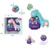 Baby shower bath toy baby giraffe children rotating water spray bathroom shower toy boys and girls