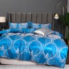 Bedding European Court yellow geometric stripe jacquard ice three or four piece set