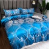 Bedding European Court yellow geometric stripe jacquard ice three or four piece set