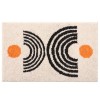 Simple toilet door mat water absorbent foot mat home bathroom non slip mat Door Mat Carpet