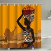 Shower curtain shower curtain African women lion shower curtain bathroom curtain Polyester Waterproof Shower Curtain