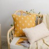 Ins wind pillow case star yellow flower pillow case simple living room waist pillow tufted drift window flower pillow