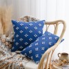 Ins wind pillow case star yellow flower pillow case simple living room waist pillow tufted drift window flower pillow