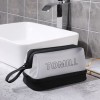 Tommill transparent cosmetic washing bag 21 environmental protection PVC portable large capacity dry and wet separation storage bag