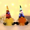 Halloween luminous faceless old Rudolph pendant ornament dwarf doll ornament