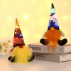 Halloween luminous faceless old Rudolph pendant ornament dwarf doll ornament