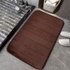 Simple solid color coral velvet quilted floor mat toilet bathroom absorbent doormat household porch foot mat custom made