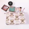 Japan and South Korea net red cute bear portable cosmetic bag large capacity cosmetic storage bag travel handbag