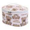 Japan and South Korea net red cute bear portable cosmetic bag large capacity cosmetic storage bag travel handbag